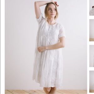 Piper & Scoot Ellie Dress White M